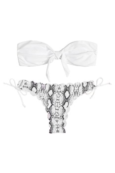 costum de baie 2 piese herablum waves buretei detasabili fara bretele slip brazilian reglabil poliester spandex alb imagen 32_0_
0