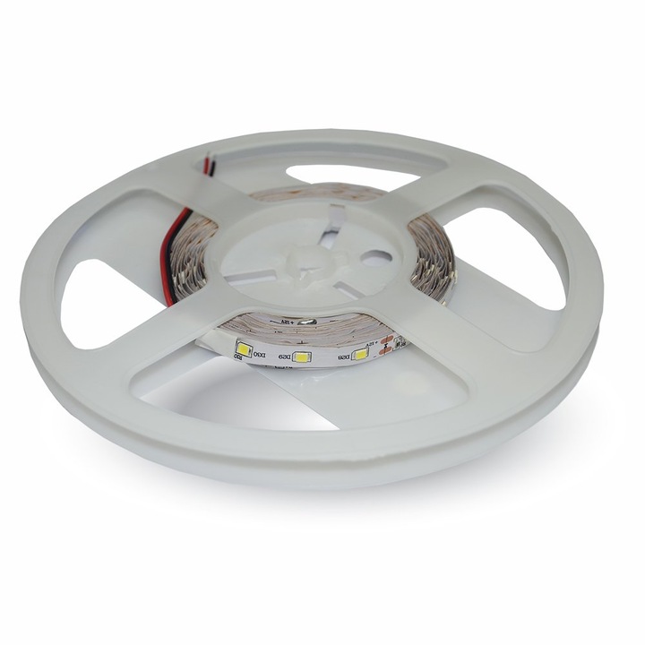Лента SMD3528 V-TAC, LED, Невлагозащитена, 60/1 Бяла