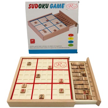 Joc de societate din lemn Sudoku, WD2025 RCO® Joc de societate din lemn Sudoku, WD2025 RCO®