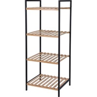 Raft organizator pentru baie Koopman,4 nivele,38cm x 32.5cm x 95cm