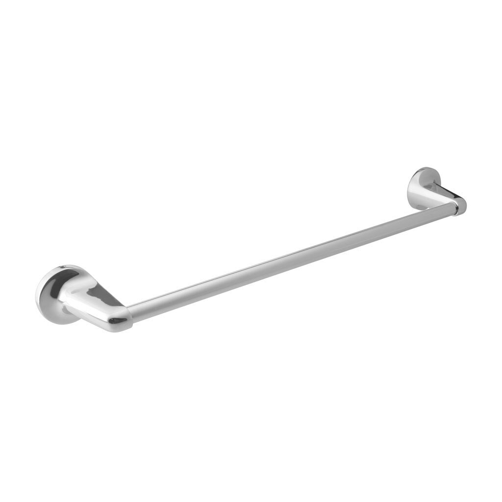 Suport prosop baie - colectia 100 German Inox , cromat, o bara fixa, 66 cm, montaj pe perete, rezistenta si design