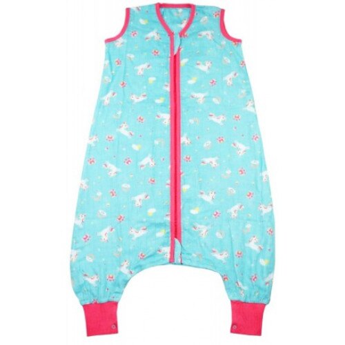 Sac de dormit cu picioruse Bamboo Unicorn 12-18 luni 0.2 Tog