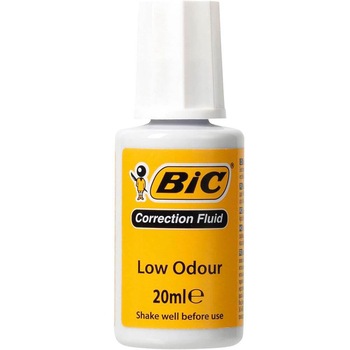 Corector Tip Pensula BIC, 20 ml, Culoare Alba Corector Tip Pensula BIC, 20 ml, Culoare Alba