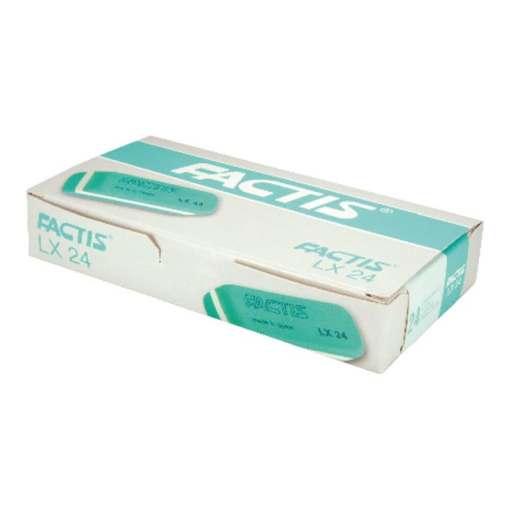 Set 24 Radiere Factis, Turcoaz, Forma Dreptunghiulara