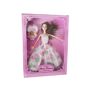 Papusa printesa cu lumini si muzica Papusa printesa cu lumini si muzica
