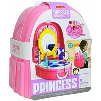 Servieta MAKE-UP ARTIST idealSTORE, Dimensiuni 23 x 13 x 24,5 cm accesorizata cu oglinda, agrafe, trusa machiaj