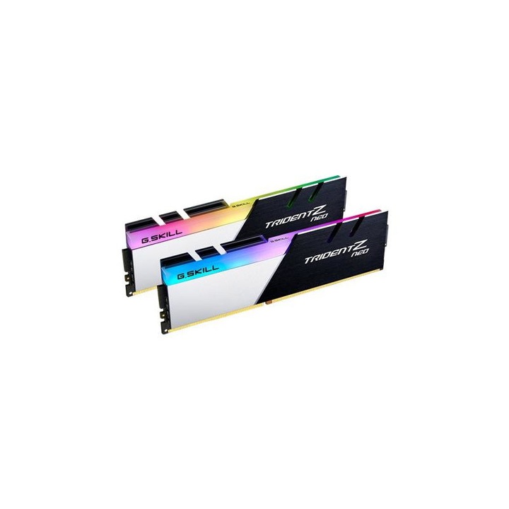 G-SKILL 4223265 G.Skill 32GB/3200MHz DDR-4 Trident Z Neo (Kit! 2db 16GB) (F4-3200C14D-32GTZN) memória