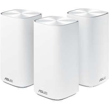 Sistem Wi-Fi Mesh ASUS ZenWiFi AC1500 Mini CD6, MIMO, 3 noduri, White Sistem Wi-Fi Mesh ASUS ZenWiFi AC1500 Mini CD6, MIMO, 3 noduri, White