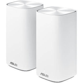 Sistem Wi-Fi Mesh ASUS ZenWiFi AC1500 Mini CD6, MIMO, 2 noduri, White Sistem Wi-Fi Mesh ASUS ZenWiFi AC1500 Mini CD6, MIMO, 2 noduri, White
