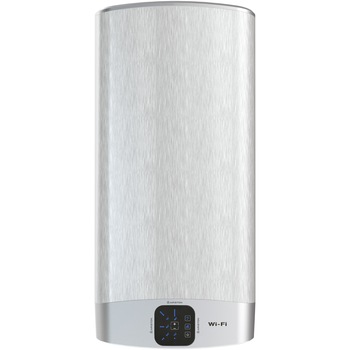 Boiler electric Ariston VELIS WIFI 100, 2 x 1500 W, 100 litri, Afisaj soft touch cu reglarea temperaturii, Functia ECO EVO, Doua rezervoare emailate cu titan Boiler electric Ariston VELIS WIFI 100, 2 x 1500 W, 100 litri, Afisaj soft touch cu reglarea temperaturii, Functia ECO EVO, Doua rezervoare emailate cu titan