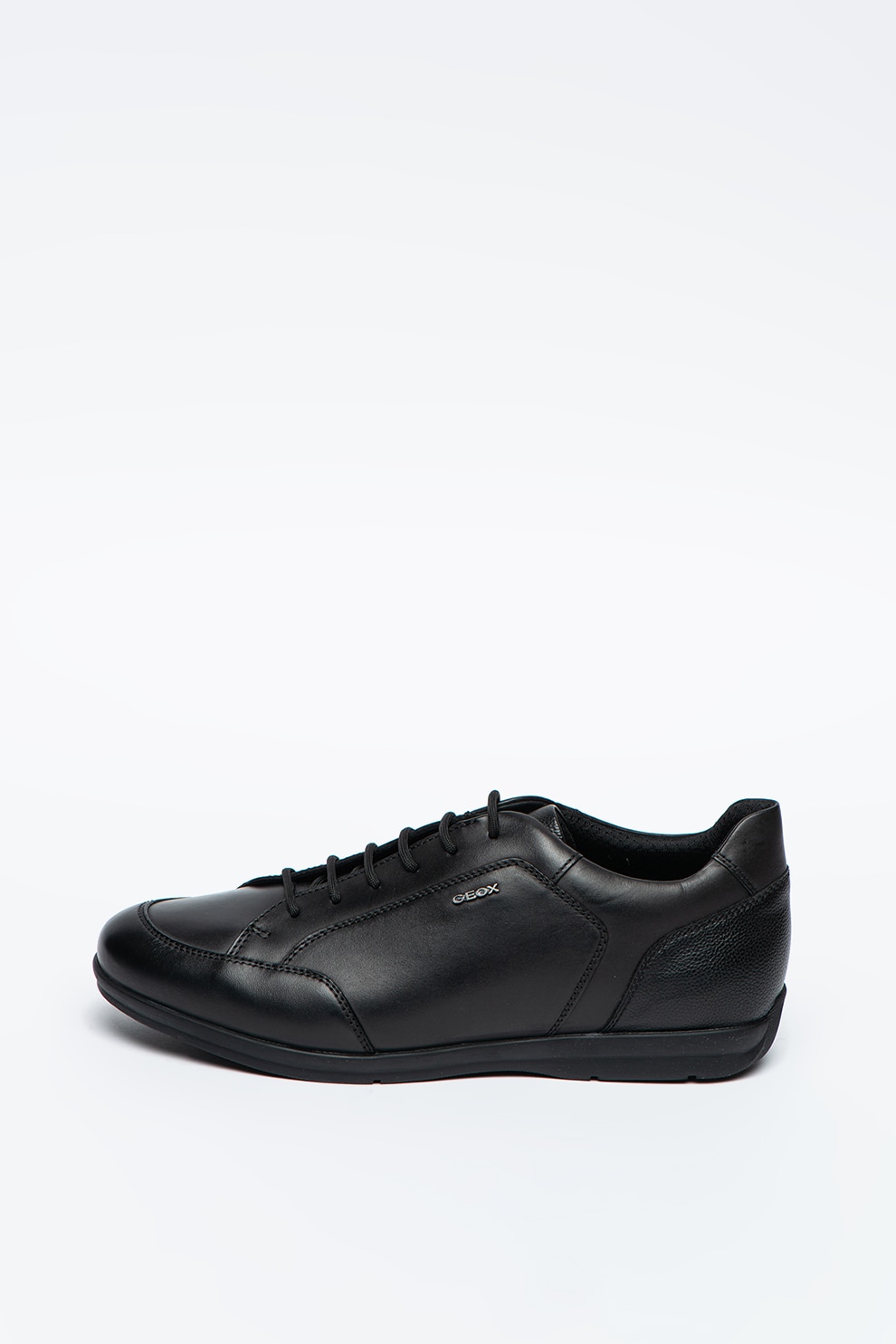 Geox, Pantofi casual de piele si piele ecologica Adrien