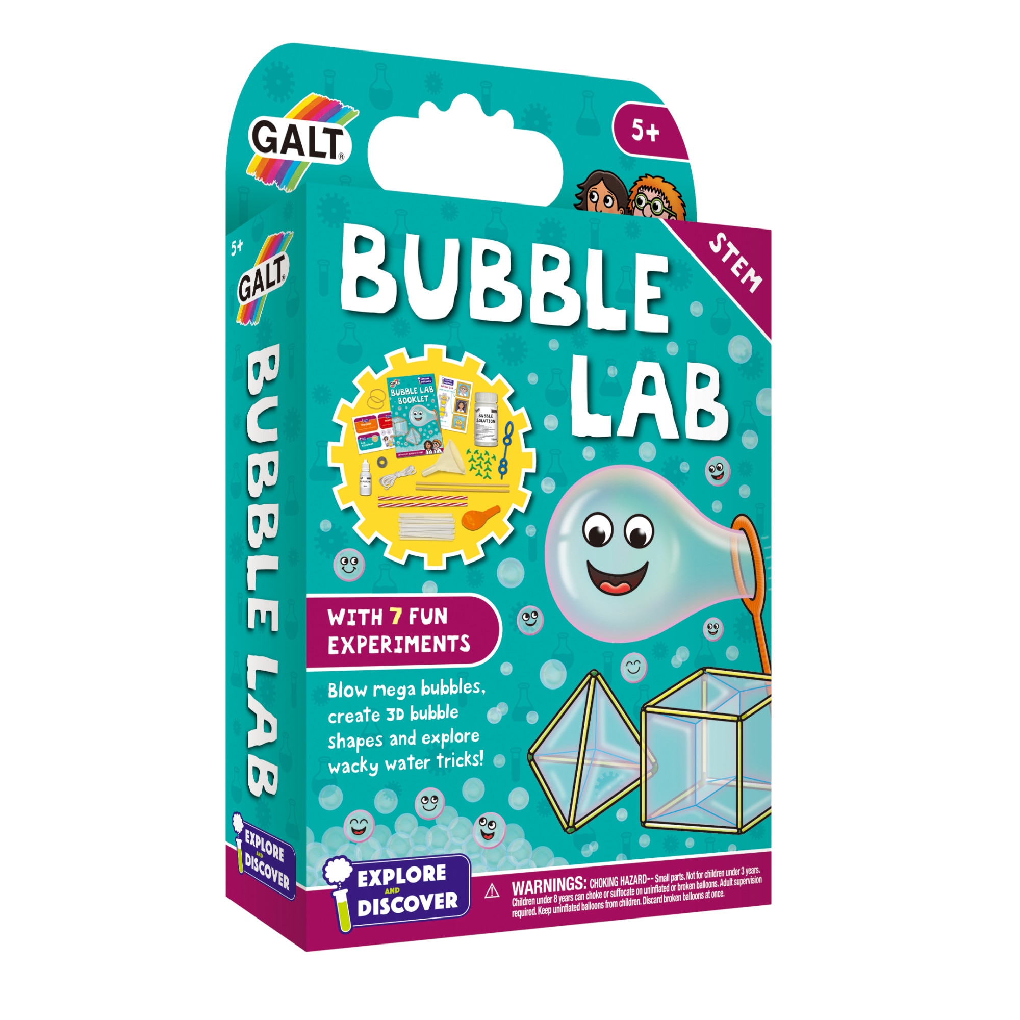 Kit pentru experimente Galt - Bubble lab