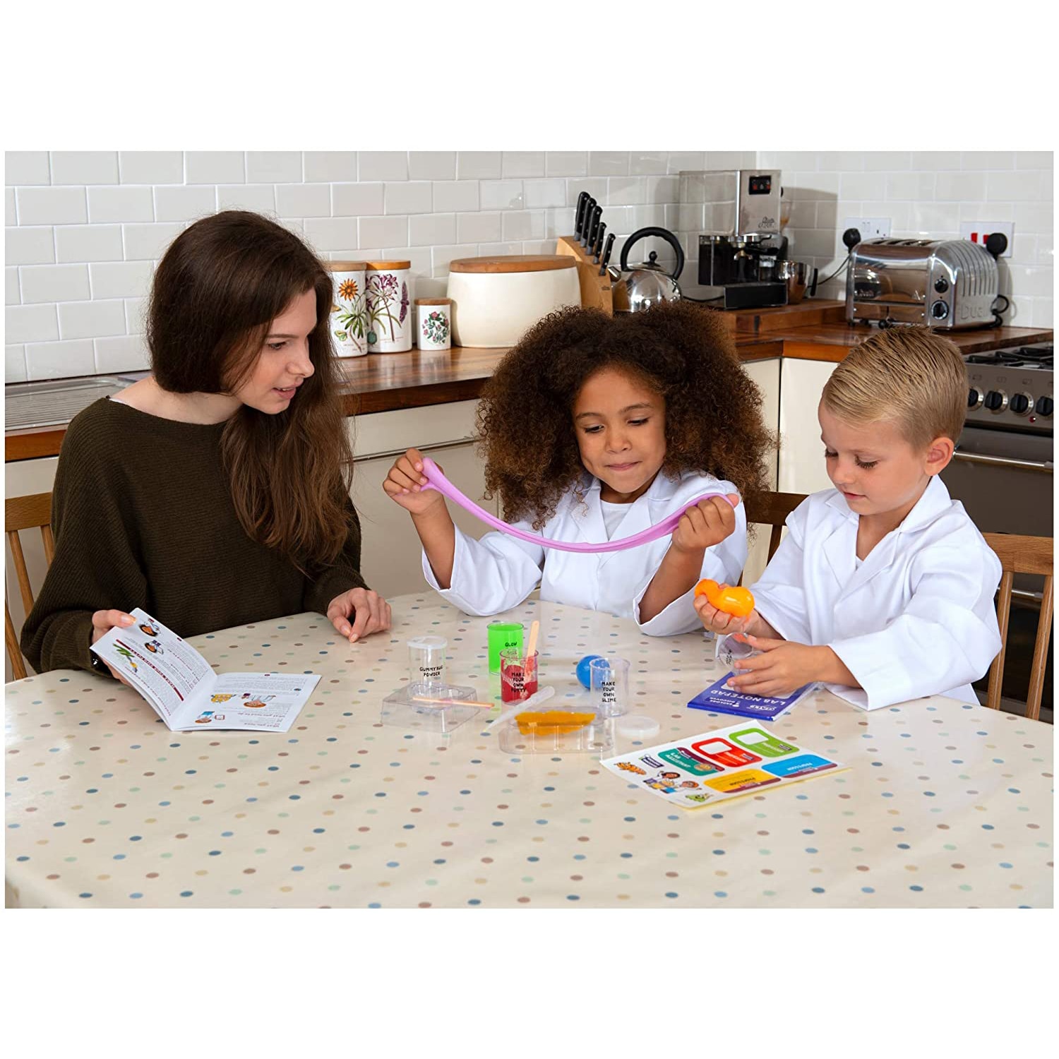 Kit pentru experimente Galt Slime lab eMAG.ro