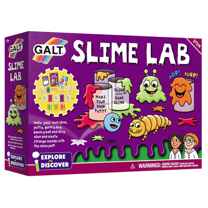 Galt Slime labor kísérleti készlet