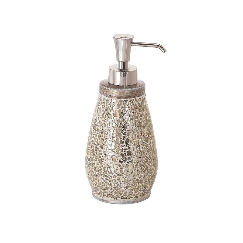 Dispenser sapun lichid, Gedy Myosotis, stativ, ceramica