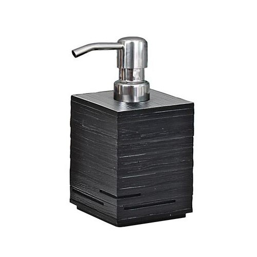 Dispenser sapun lichid, Gedy Quadrotto, negru