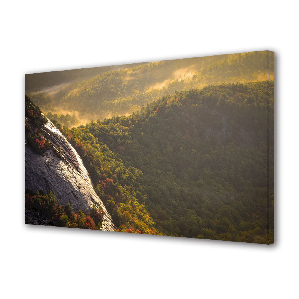 Tablou Canvas Luminos in intuneric VarioView LED, Toamna, Vale colorata, 30 x 45 cm