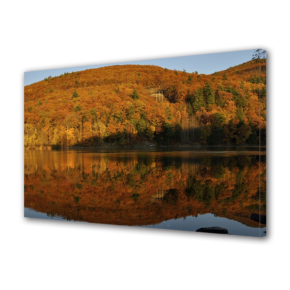 Tablou Canvas Luminos in intuneric VarioView LED, Toamna, Deal impadurit, 40 x 60 cm