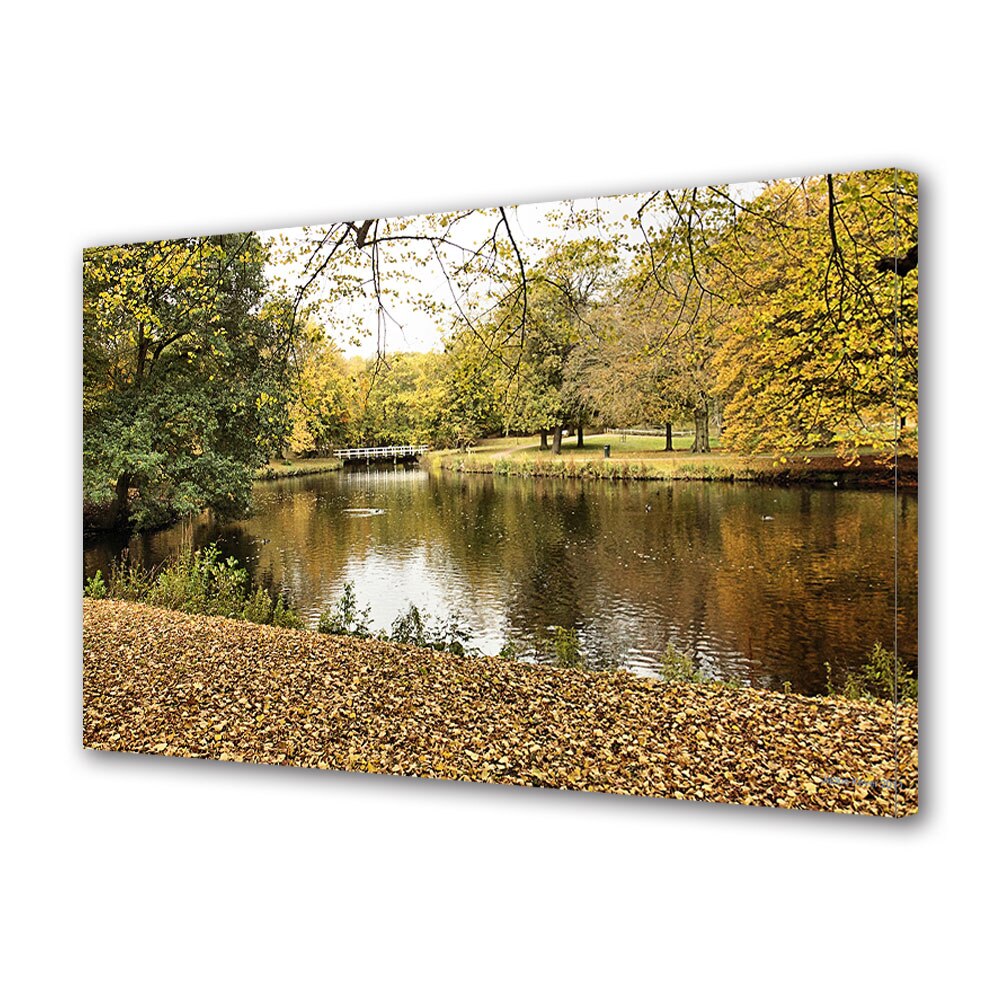 Tablou Canvas Luminos in intuneric VarioView LED, Toamna, Amiaza blanda, 40 x 60 cm