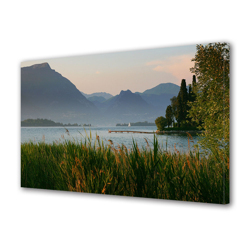 Tablou Canvas Luminos in intuneric VarioView LED, Toamna, Stufaris, 30 x 45 cm