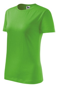 Tricou classic pentru femei Bumbac, Verde mar
