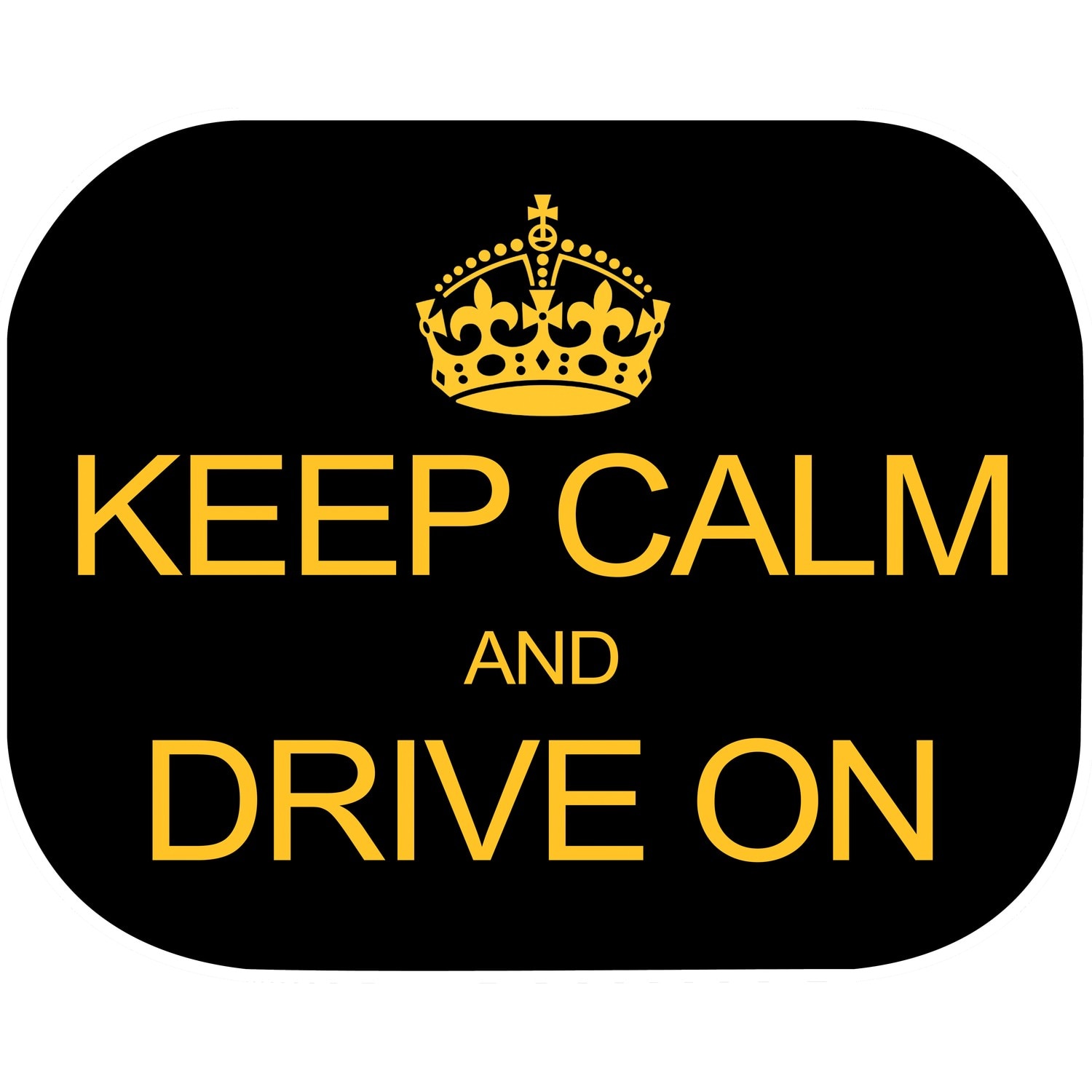 Set 2 parasolare Keep Calm and Drive On, Eurasia