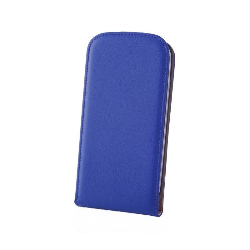 Husa flip Deluxe pentru Samsung A3, albastru