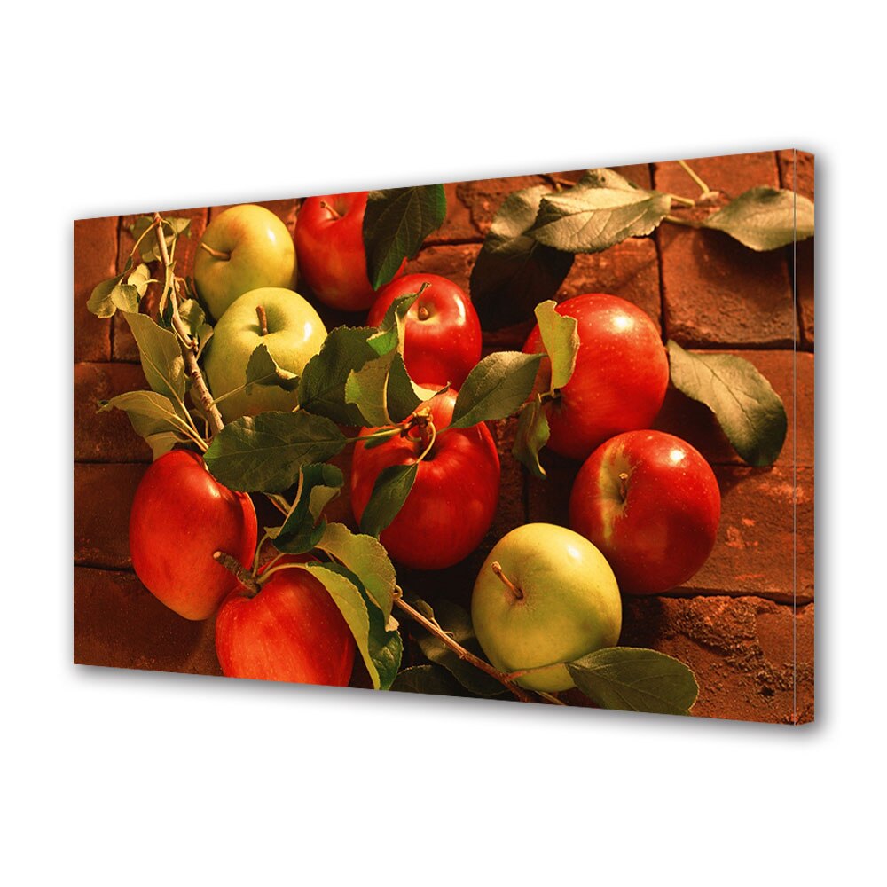 Tablou Canvas Luminos in intuneric VarioView LED, Toamna, Mere frumoase, 30 x 45 cm