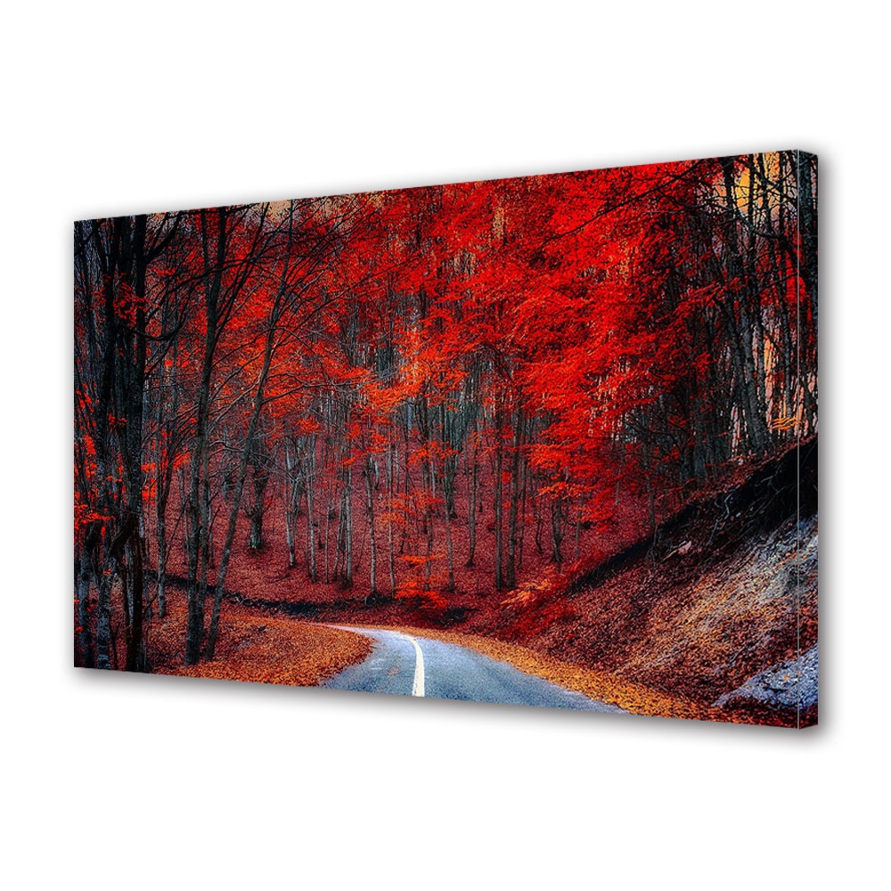 Tablou Canvas Luminos in intuneric VarioView LED, Toamna, Transformarea naturii, 30 x 45 cm