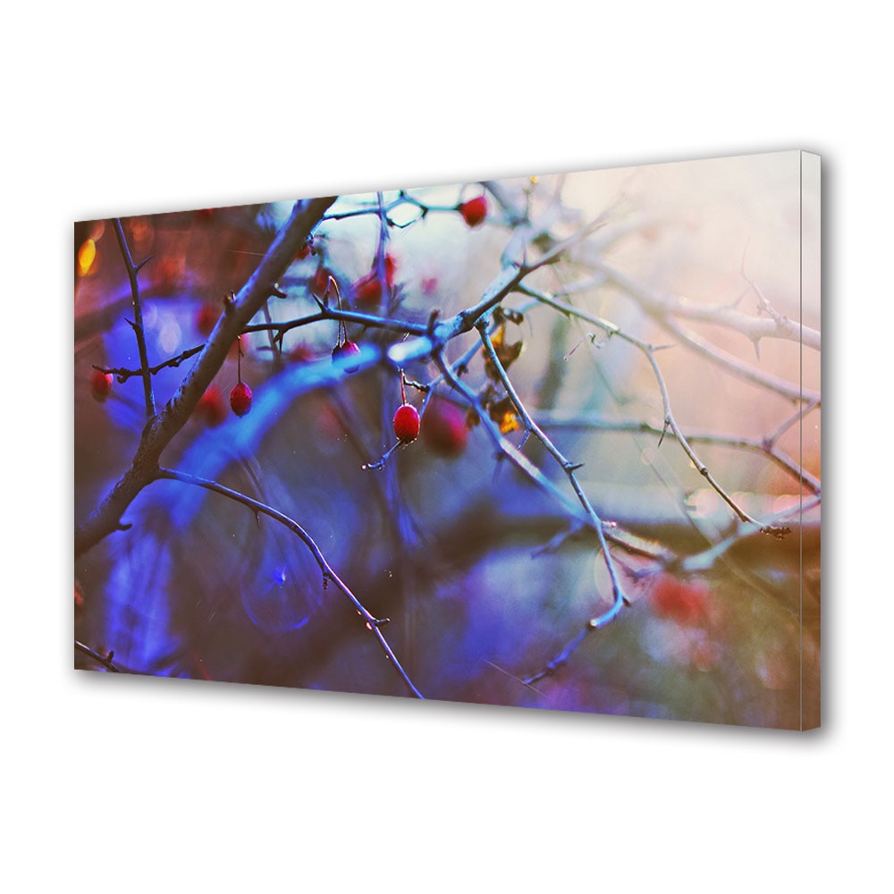 Tablou Canvas Luminos in intuneric VarioView LED, Toamna, Fructele toamnei, 40 x 60 cm