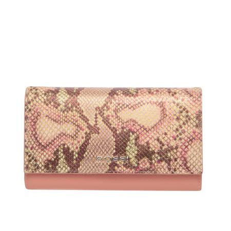 Portofel Rossi, RSC0324, Violet, Piele naturala