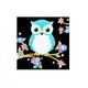 Felicitare Gold Elegant Owl