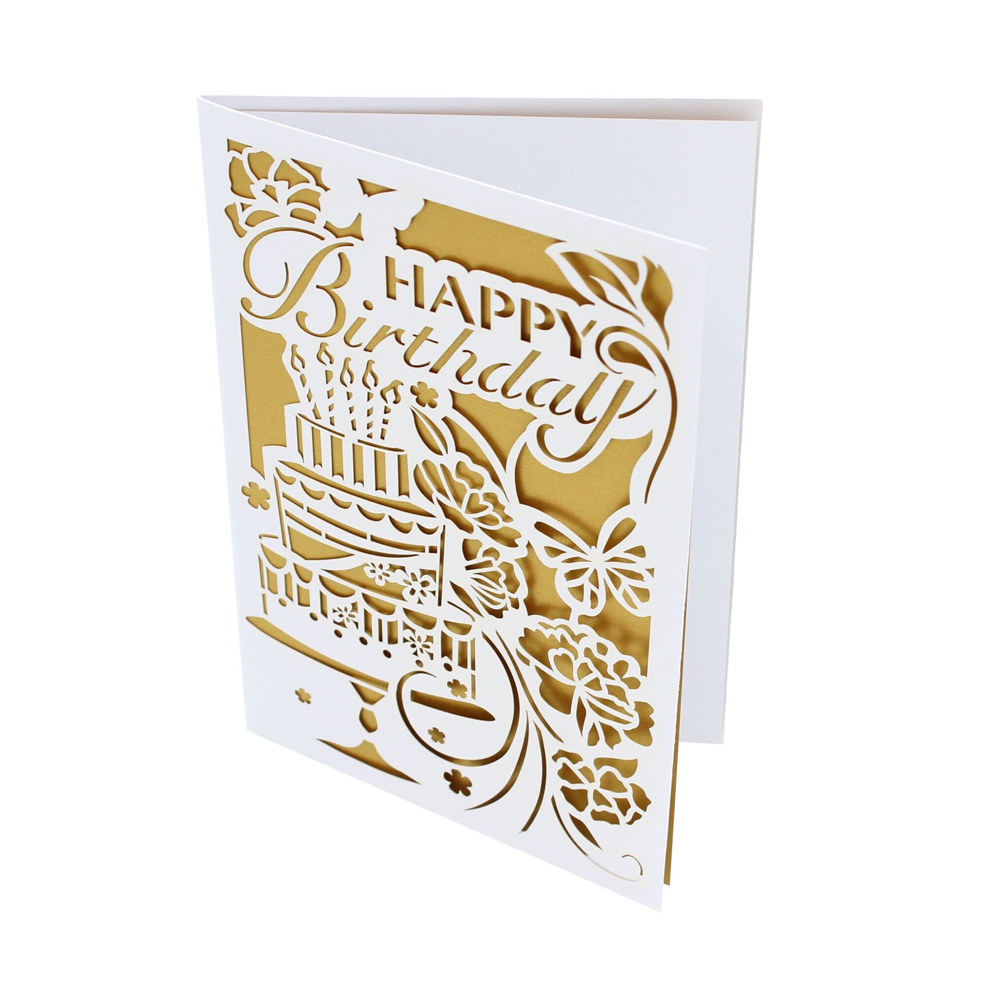 Felicitare Premium Laser Birthday