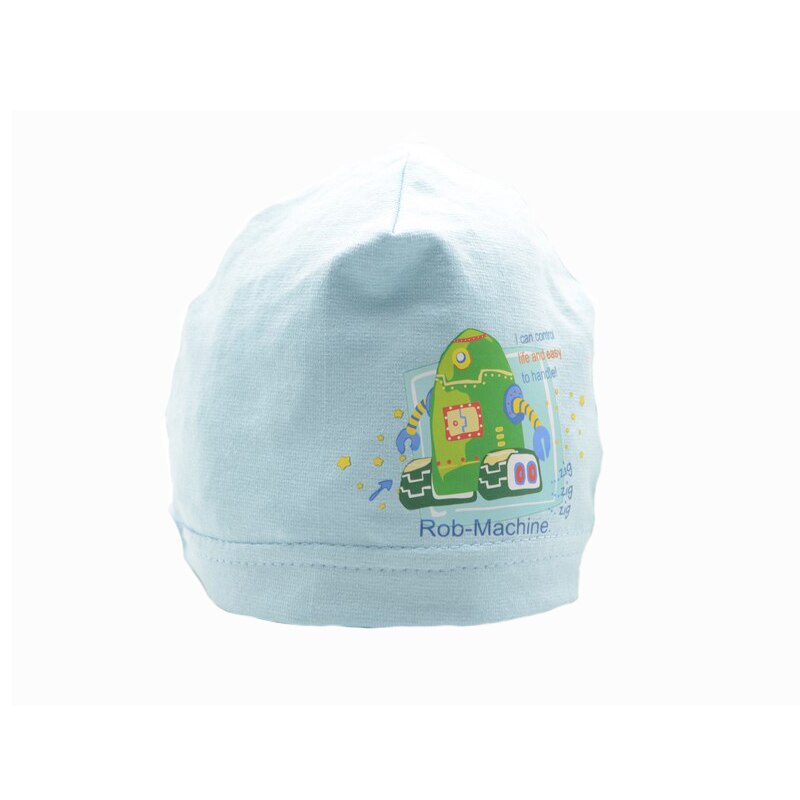 Caciula pentru baieti Mic Pitic C4MB, Albastru, 38 cm