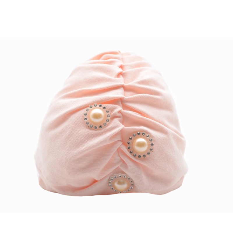 Turban pentru fete Mic Pitic TFR25R, Roz, 38 cm