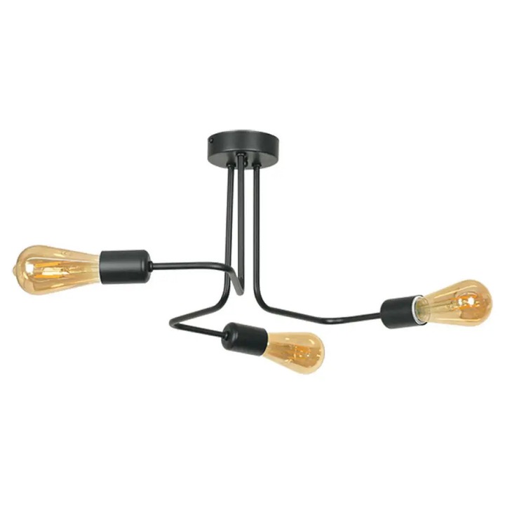 Candelabru Lightstyle Trento, 3xE27, Negru