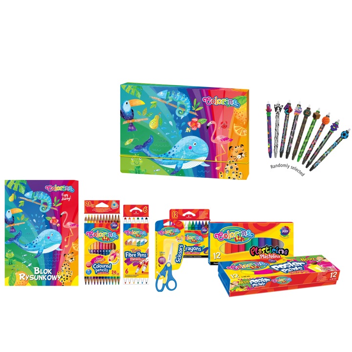 Colorino iskolai készlet, 10 db