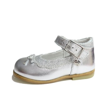 Pantofi argintii eleganti, Melania, 20EU Pantofi argintii eleganti, Melania, 20EU