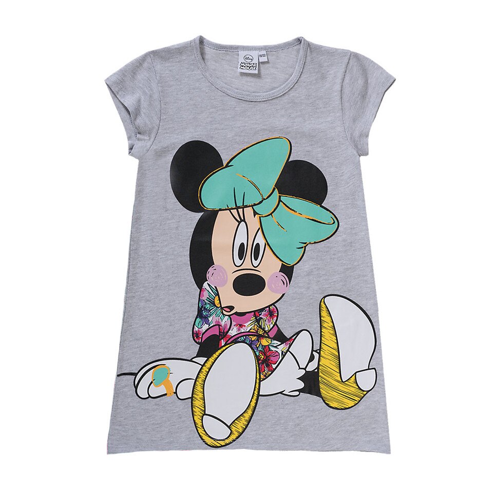Tricou fete Minnie Mouse Disney, gri, 92-98 cm