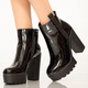 Botine dama Susa negre 38