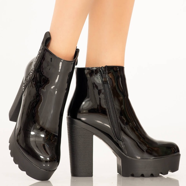 Botine dama Susa negre 38