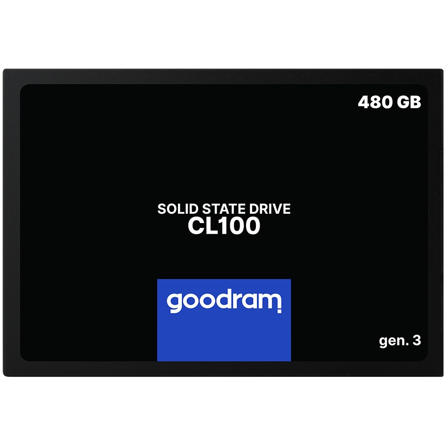 Solid State Drive (SSD) GoodRam CL100 Gen.3, 480GB, 2.5