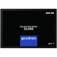 Solid State Drive (SSD) GoodRam CL100 Gen.3, 480GB, 2.5", SATA III