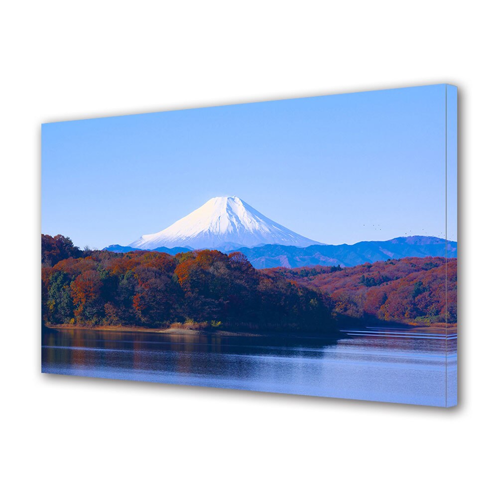 Tablou Canvas Luminos in intuneric VarioView LED, Toamna, Muntele inzapezit, 30 x 45 cm