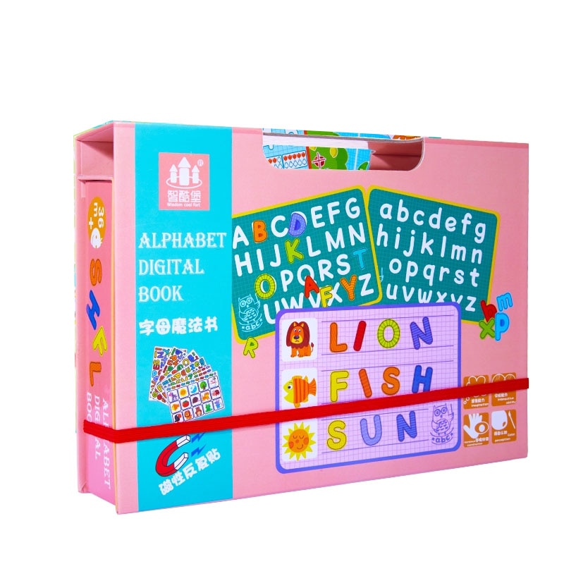 Jucarie educativa Carte magnetica Alfabetul