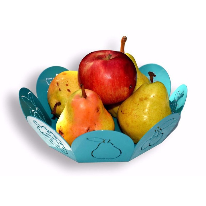 Cos fructe, albastru, 220x80 mm