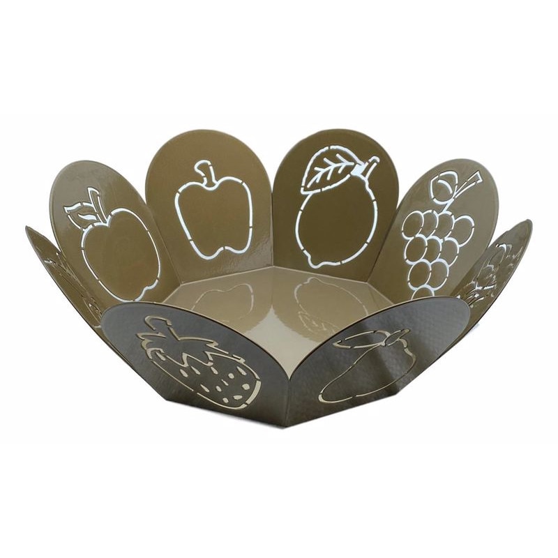 Cos fructe auriu, 320x120 mm