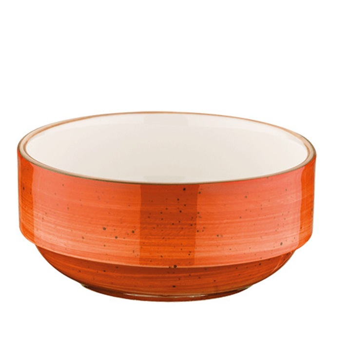 Bol joker Bonna Terracota din portelan 14cm 500ml