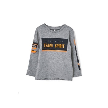 Bluza baieti Team Spirit, Gri, Name it, Marimea 92 EU Bluza baieti Team Spirit, Gri, Name it, Marimea 92 EU