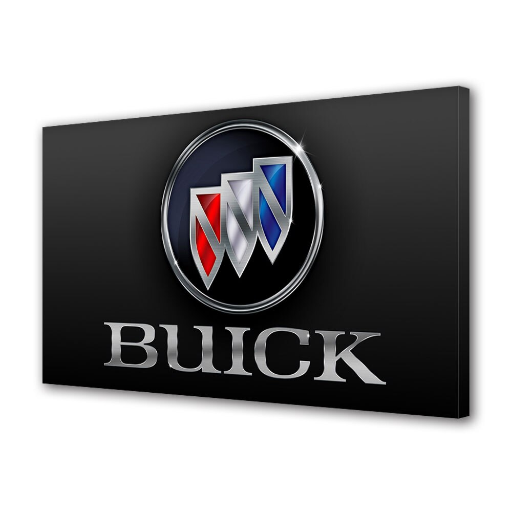 Tablou Canvas Luminos in intuneric VarioView LED, Auto Moto, Buick Logo (China Version), 30 x 45 cm